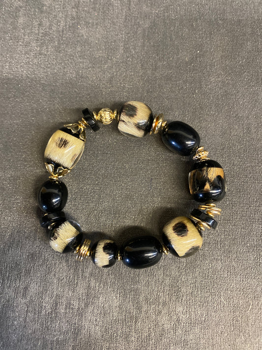 Stretch Bracelet - Animal Print