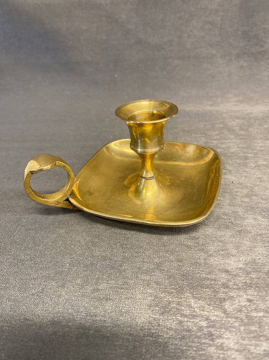 Brass Candleholder - Chamberstick