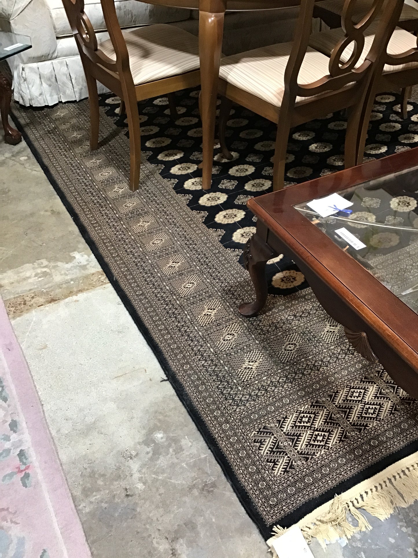 Rug - Black/Tan/Cream 7'11" x 11'6"