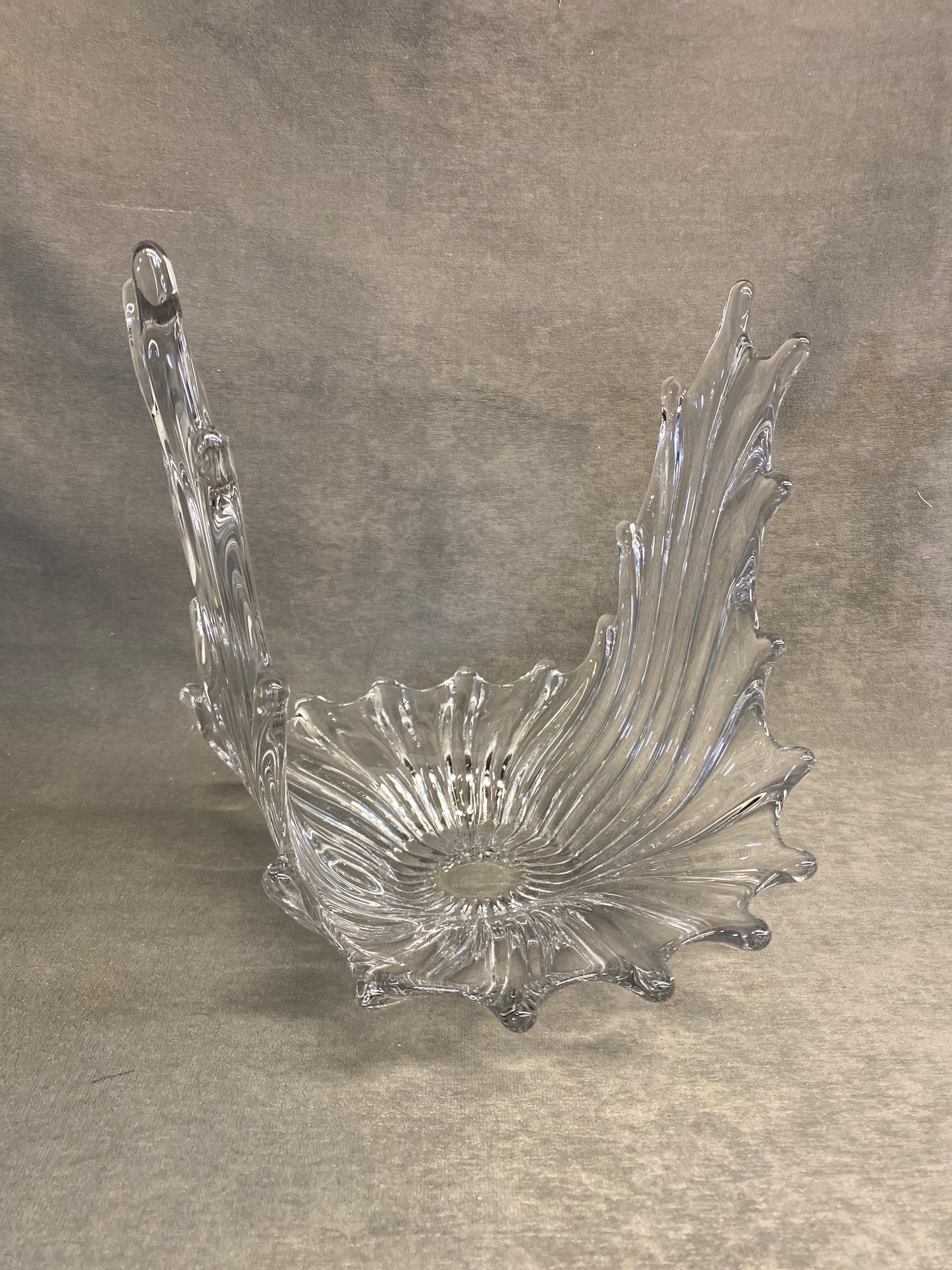 Vtg Glass "Splash" Bowl