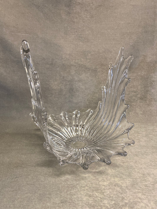 Vtg Glass "Splash" Bowl
