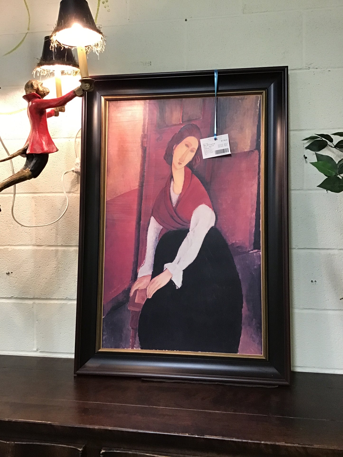 Ren-Wil Framed Print - Jeanne Hebuterne...