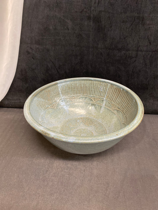 Studio Pottery Bowl - Blue