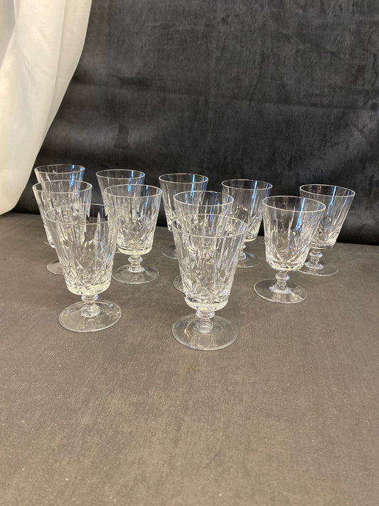 Set 11 Cross & Olive Juice Glasses