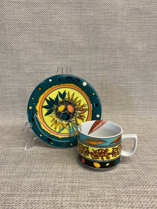 Bopla Cup & Saucer - Paradise