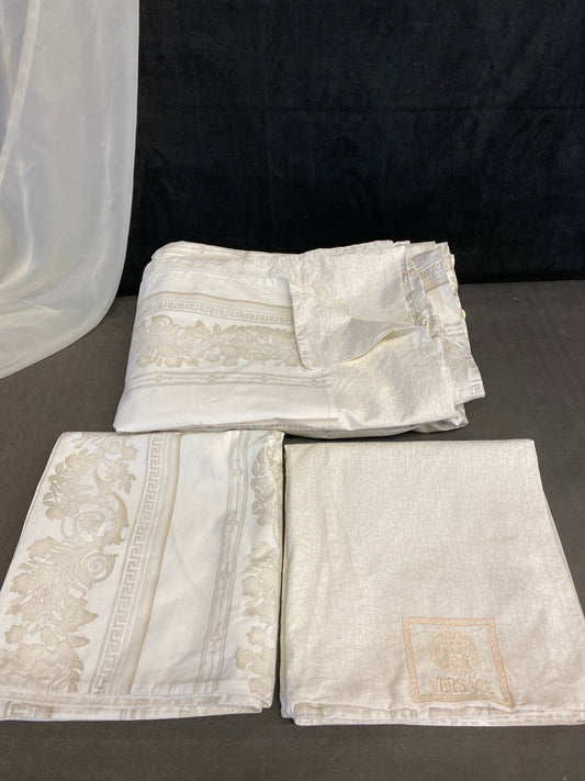 3PC Versace Full/Queen Duvet Set