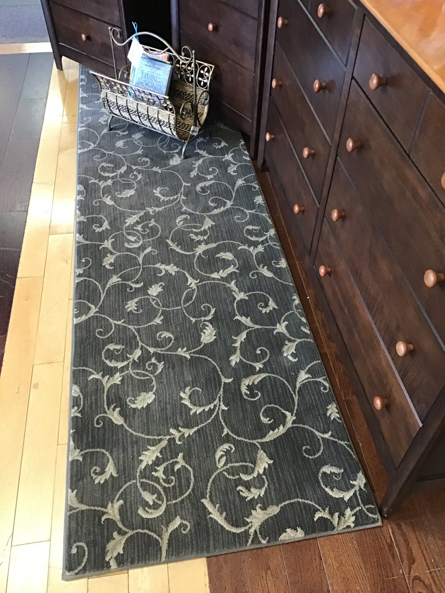 Modern Grey Floor Runner