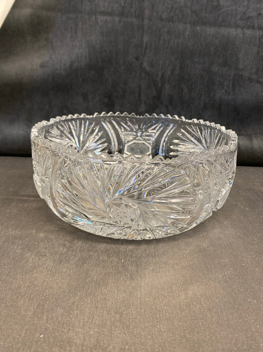 Crystal Bowl - Sawtooth Edge