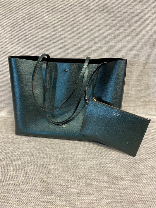 2PC Kate Spade Leather Tote - Green