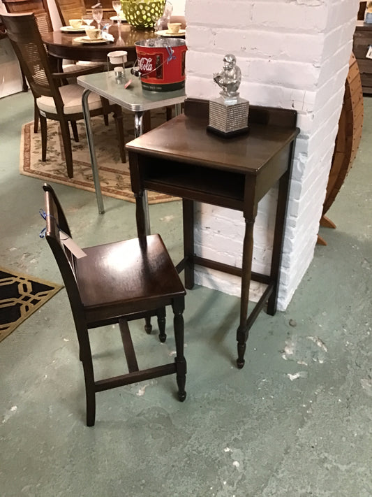 2pc Telephone Table & Chair