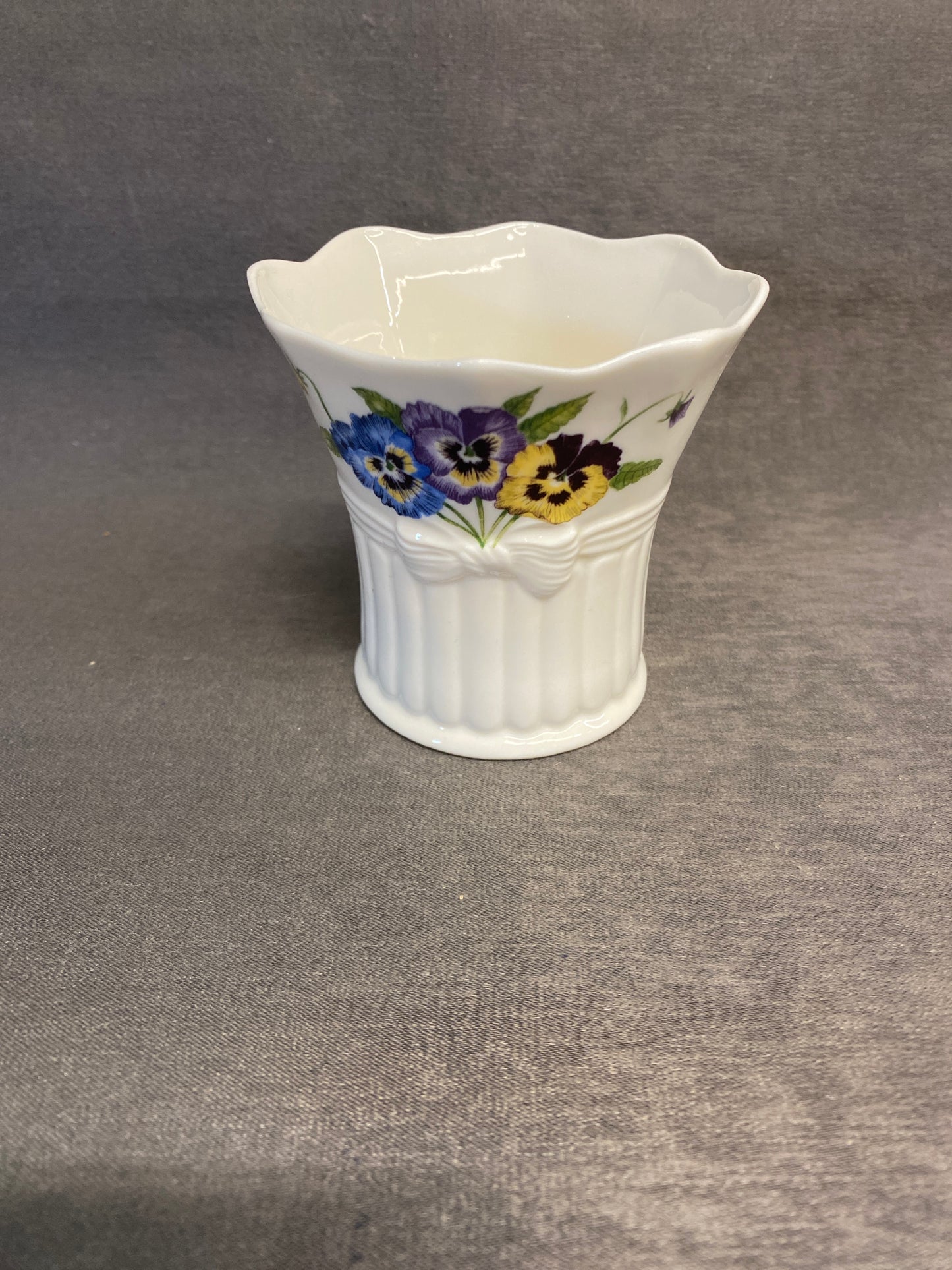 Belleek "Enchanted Garden" Votive Holder