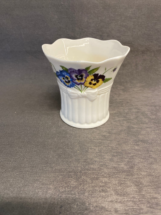 Belleek "Enchanted Garden" Votive Holder
