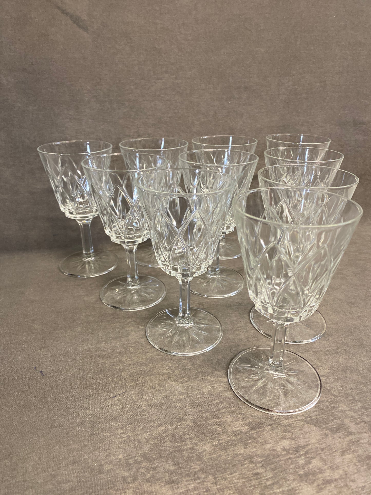 Set 11 Wine Glasses