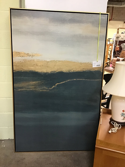 Framed Painting - Last Break II