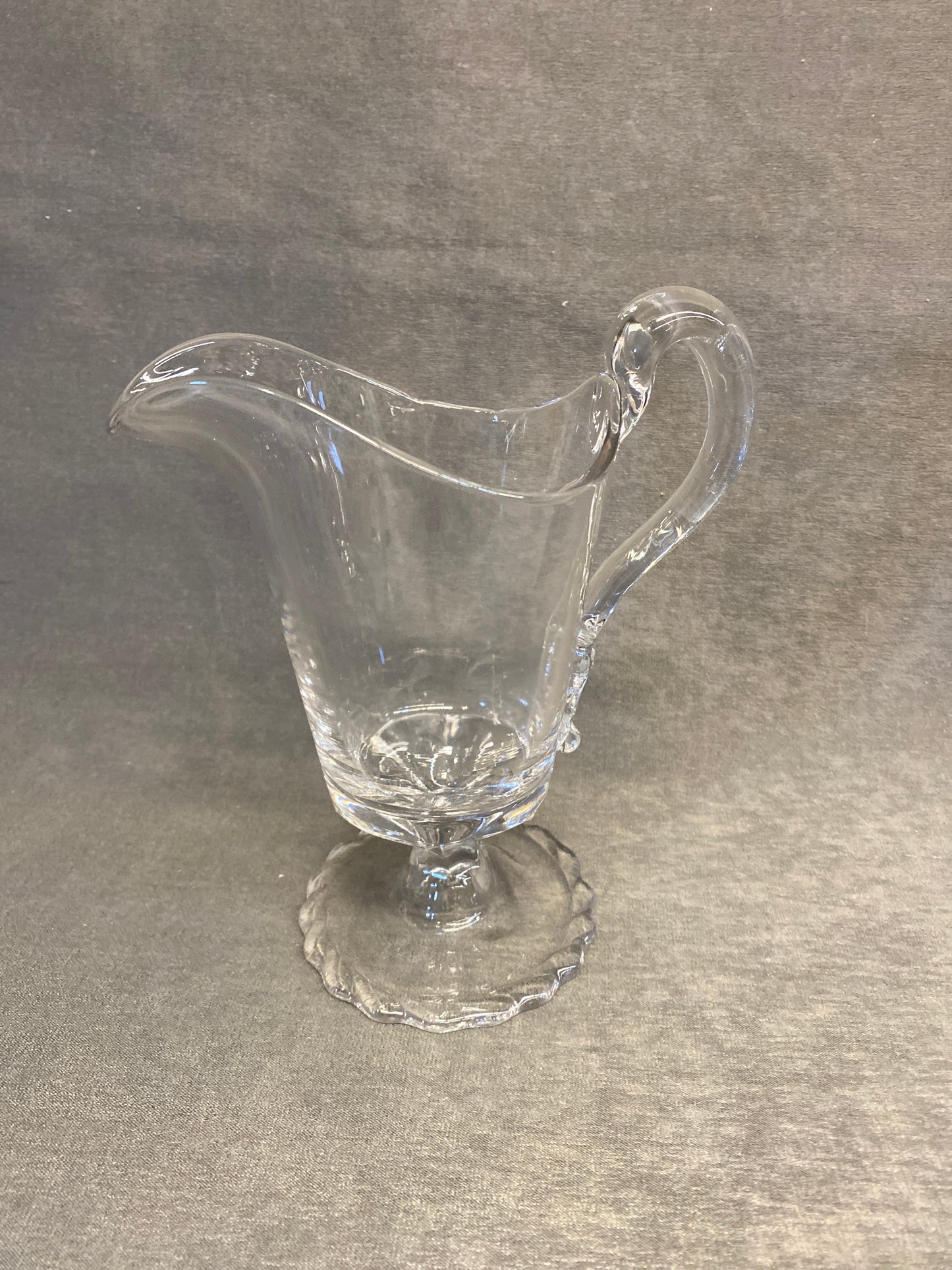Antique EAPG Glass Pitcher