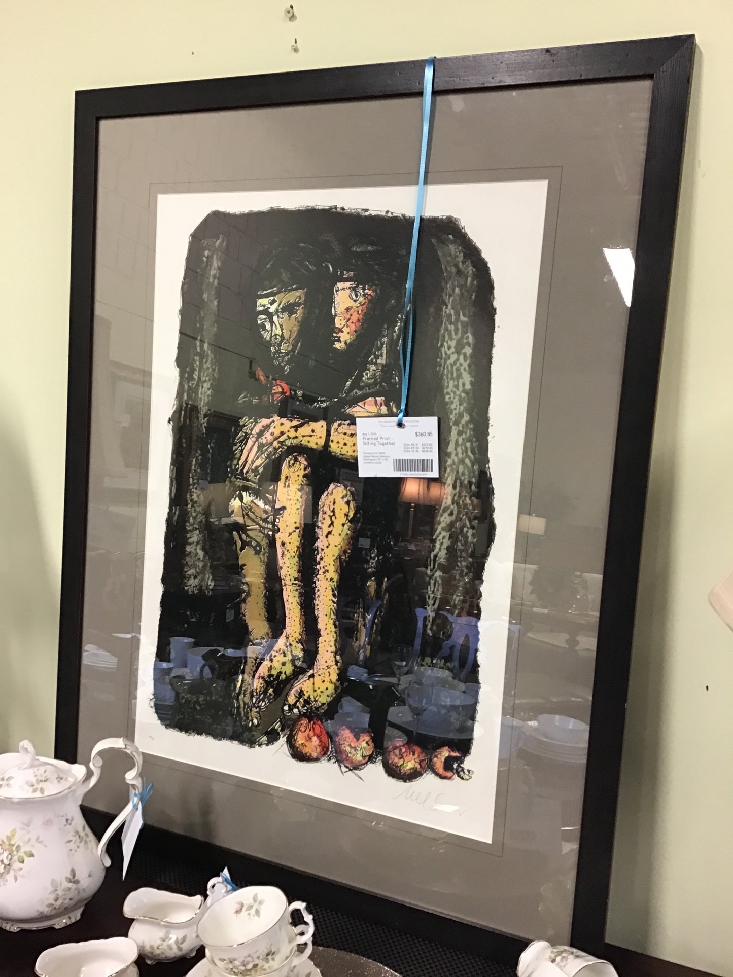 Framed Print - Sitting Together