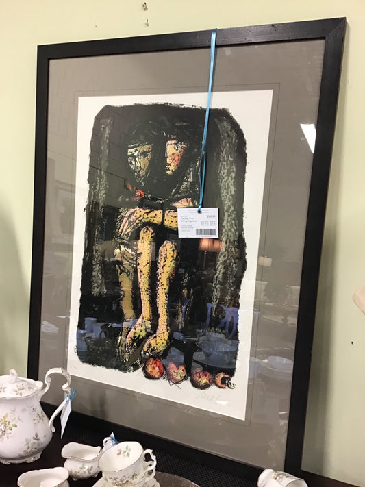 Framed Print - Sitting Together