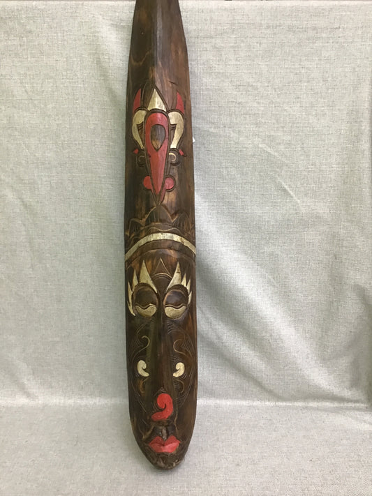 Decorative Hand Painted Wooden Mask