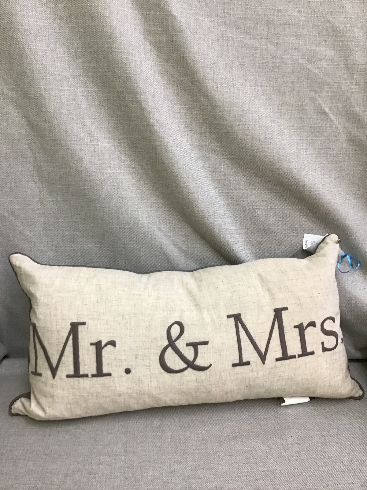 Rodeo Home 'Mr & Mrs' Decorative Pillow