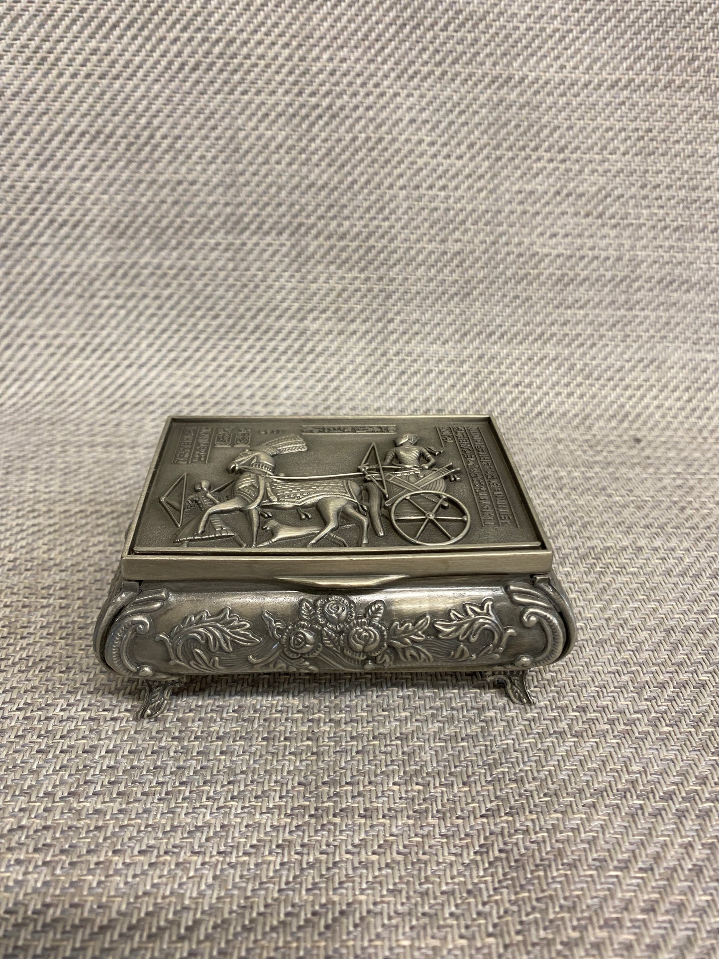 Small Metal Jewelry Box
