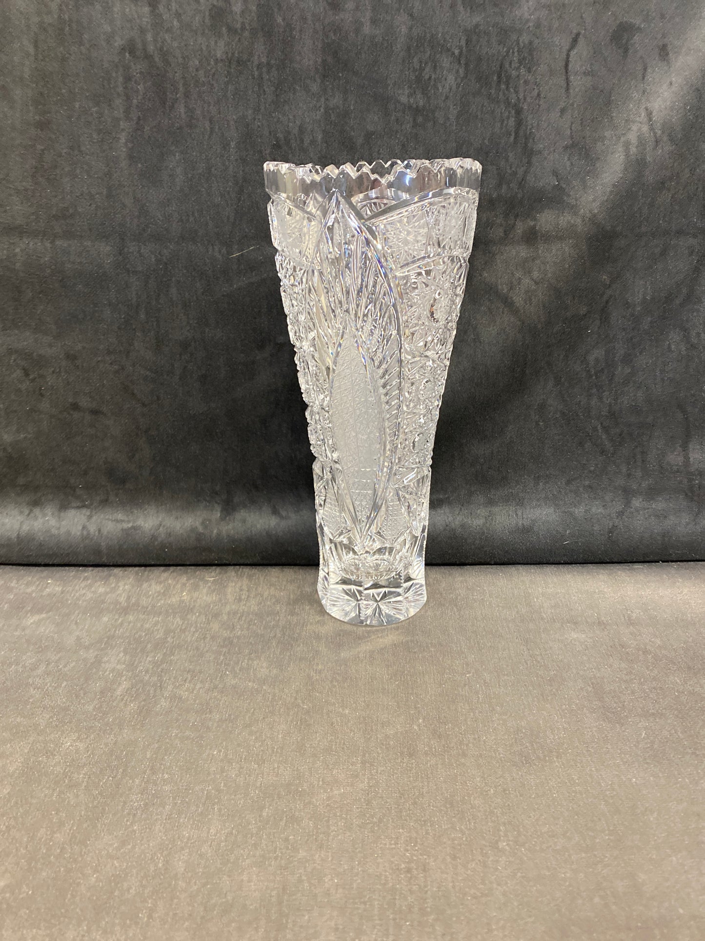 Cut Crystal Vase