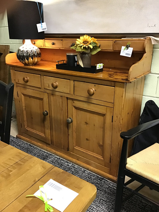 Antique Pine Hutch