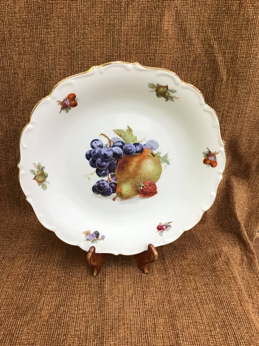 Bavaria Serving Plate- Fruit Pattern