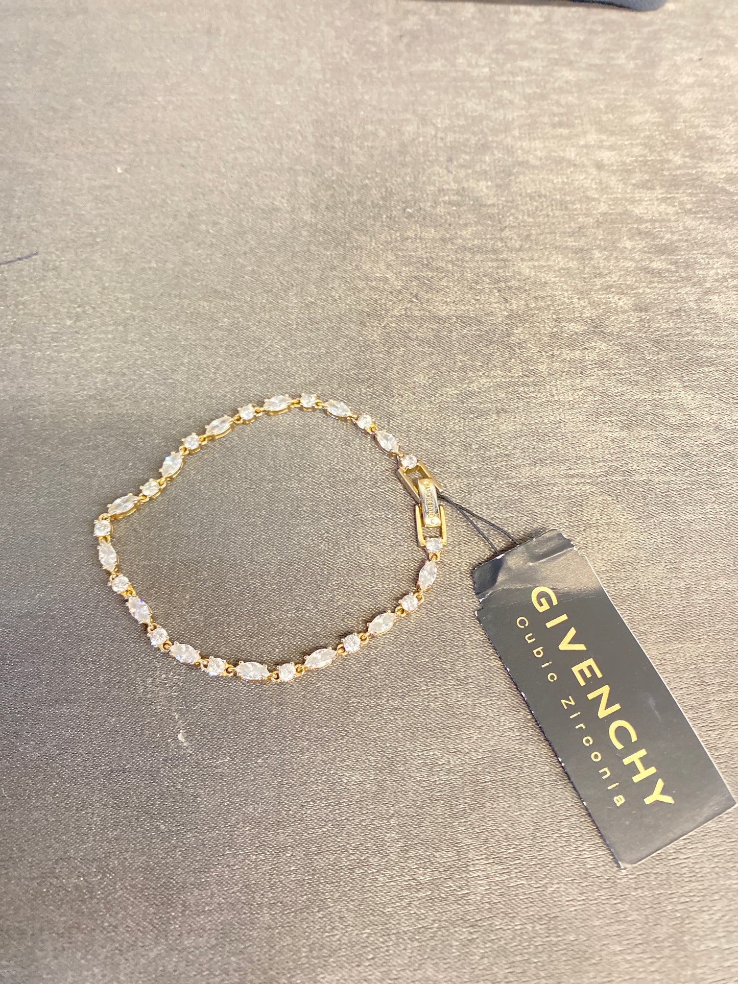 Givenchy Tennis Bracelet - Gold Tone
