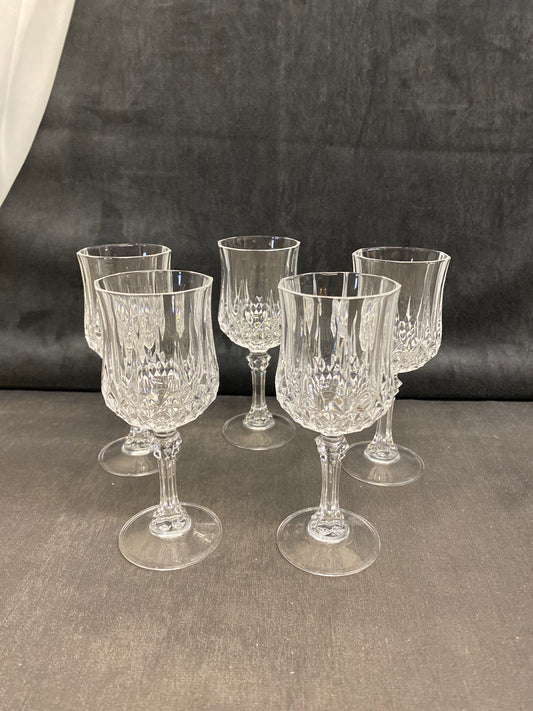 Set 5 Cristal D'Arques Sherry Glasses