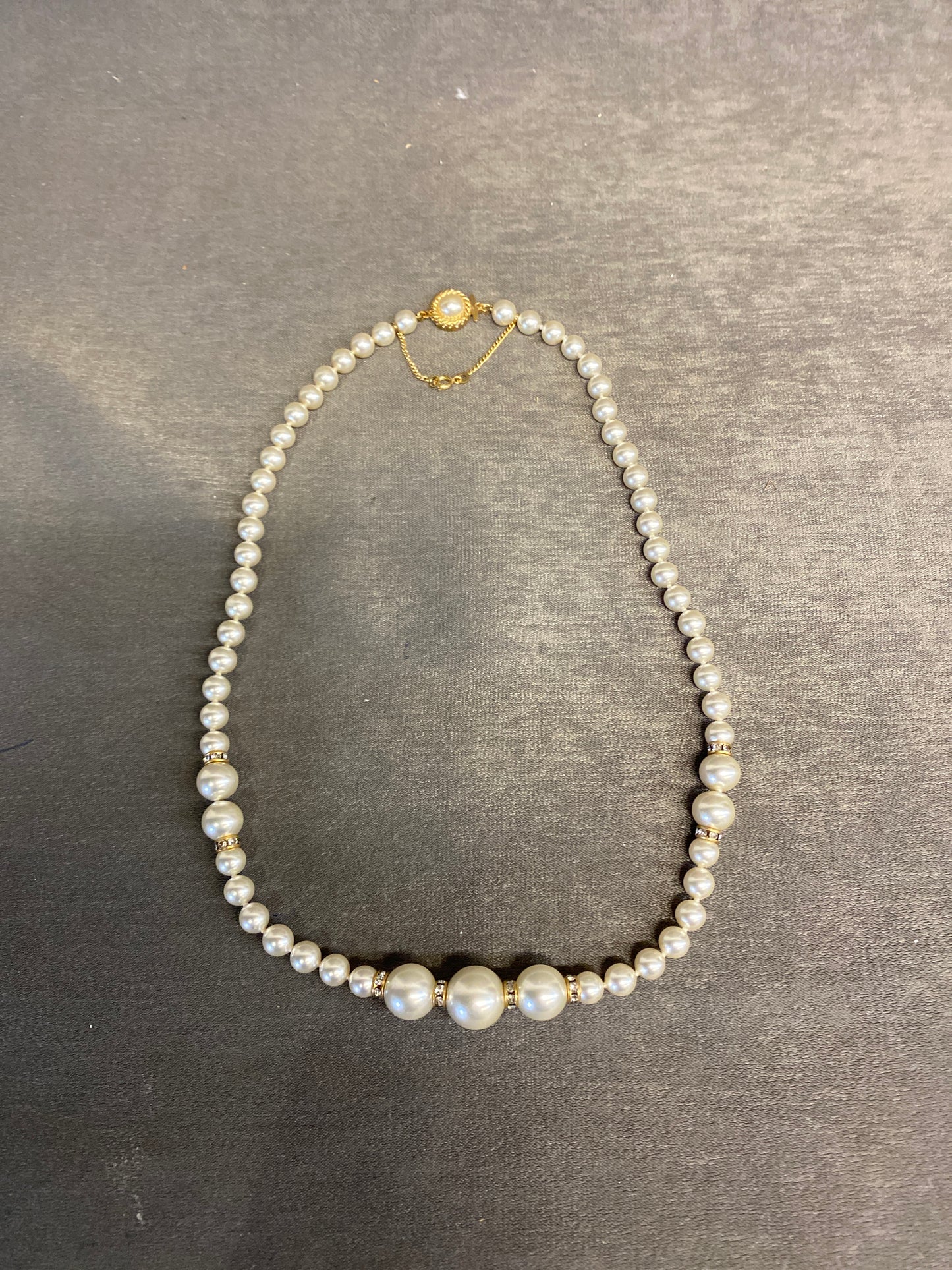 Faux Pearl Necklace
