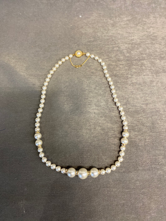 Faux Pearl Necklace