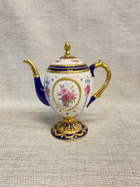 The Franklin Mint Faberge Egg Teapot