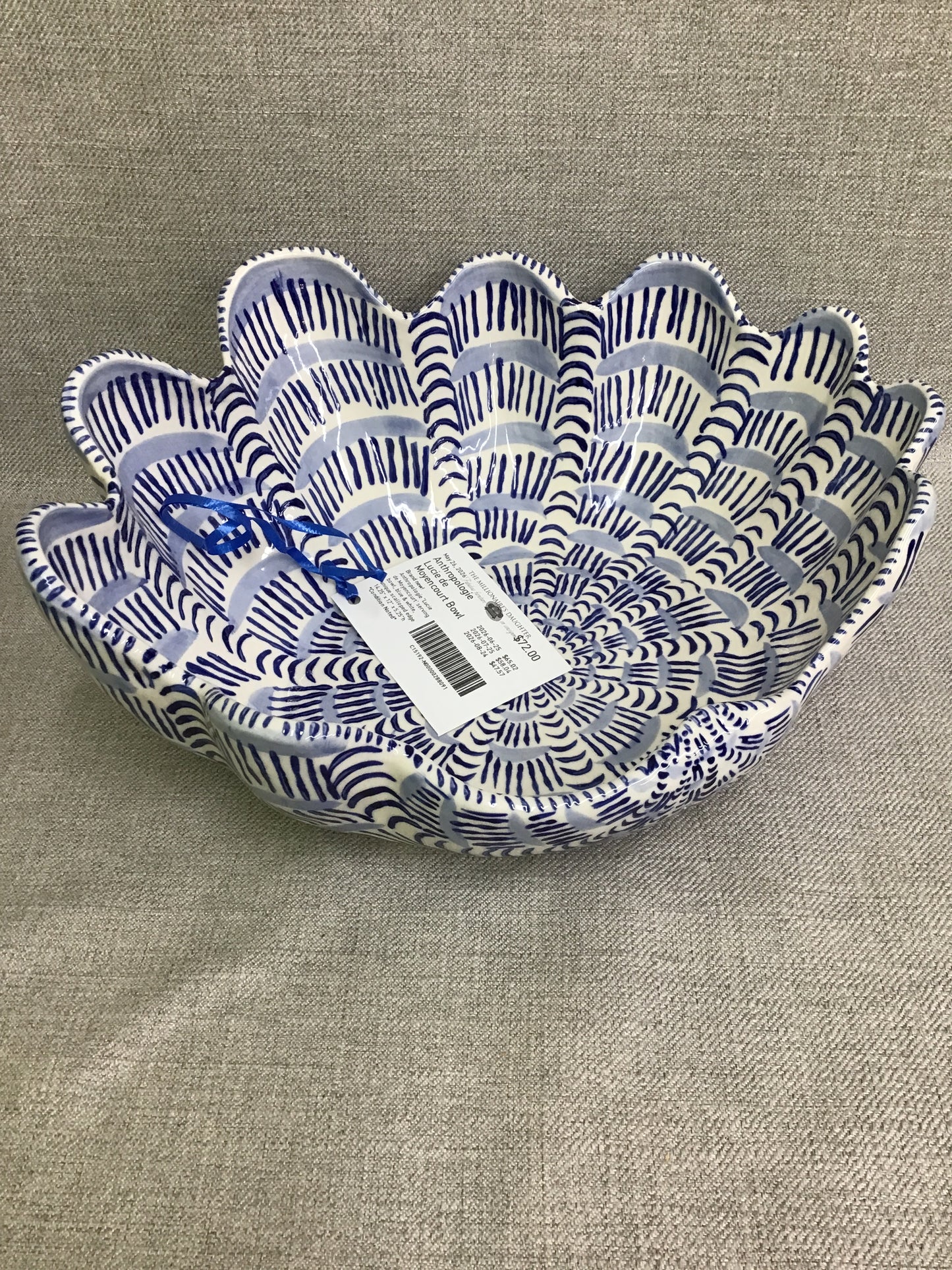 Anthropologie Lucie de Moyencourt Bowl