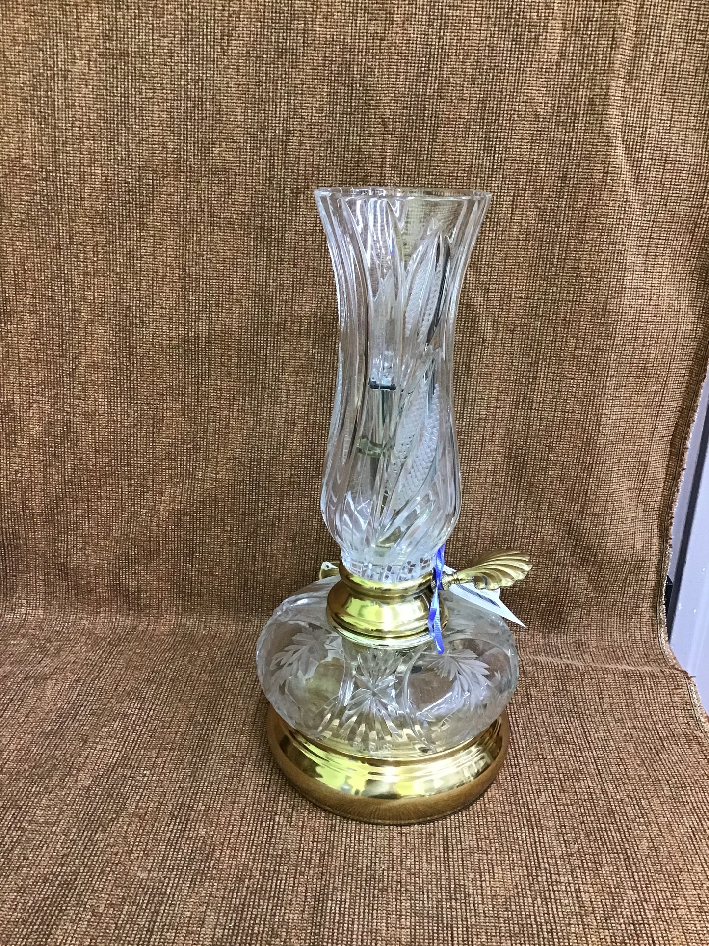 Gorgeous Crystal Hurricane Lamp