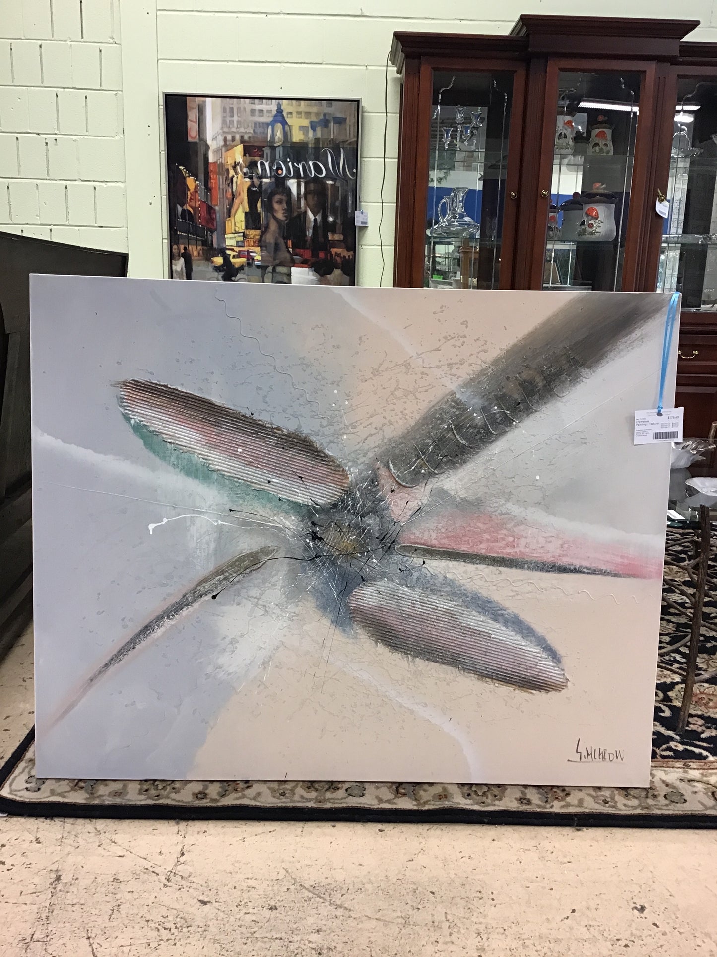 Frameless Painting - Textural