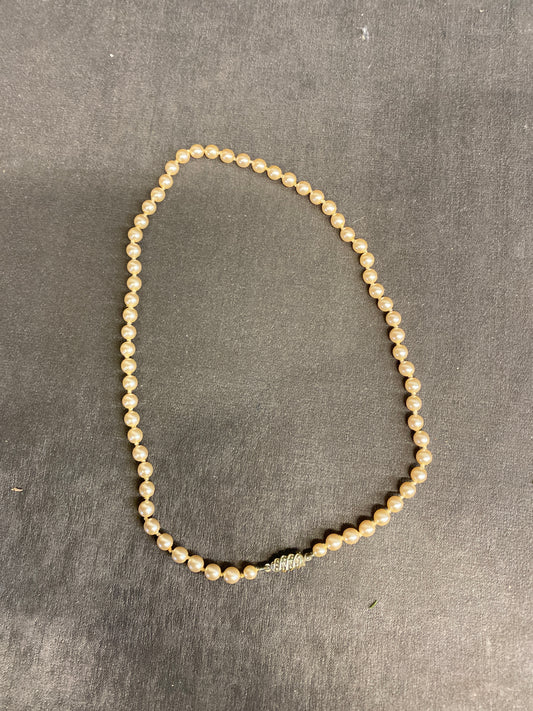 Vintage Faux Pearls - Beige