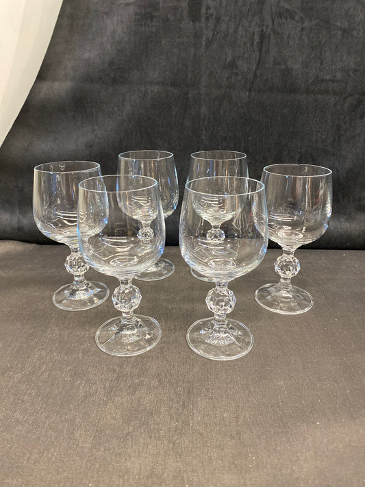 Set 6 Claudia Wine Glasses