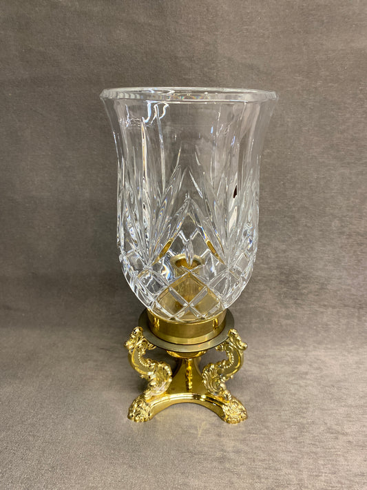 2PC Godinger Hurricane Candleholder