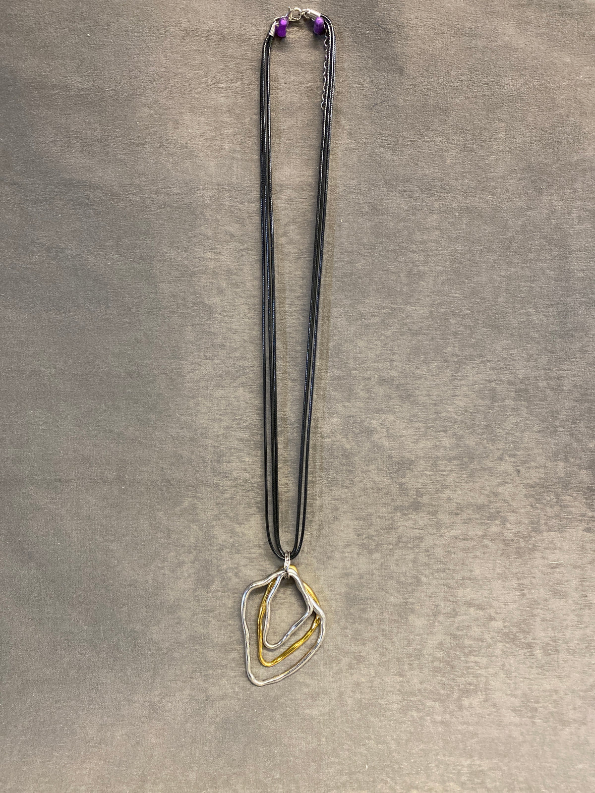 Necklace - 3 Ring Pendant