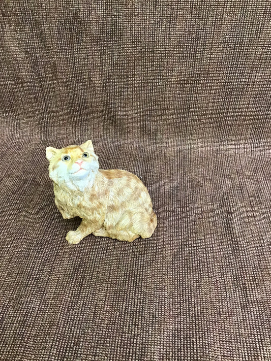 'Whiskers' by Martha Carey Ginger Cat Figurine