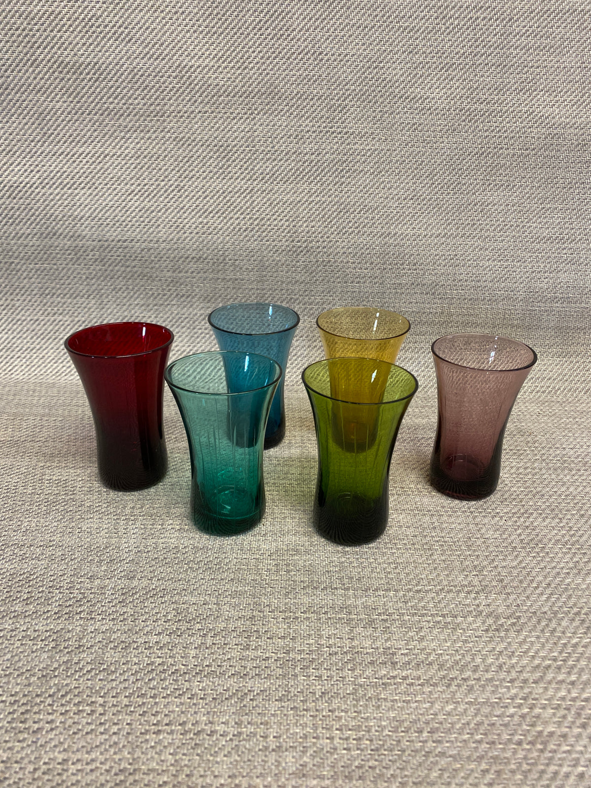 Set 6 Bombay Crystal Small Glasses
