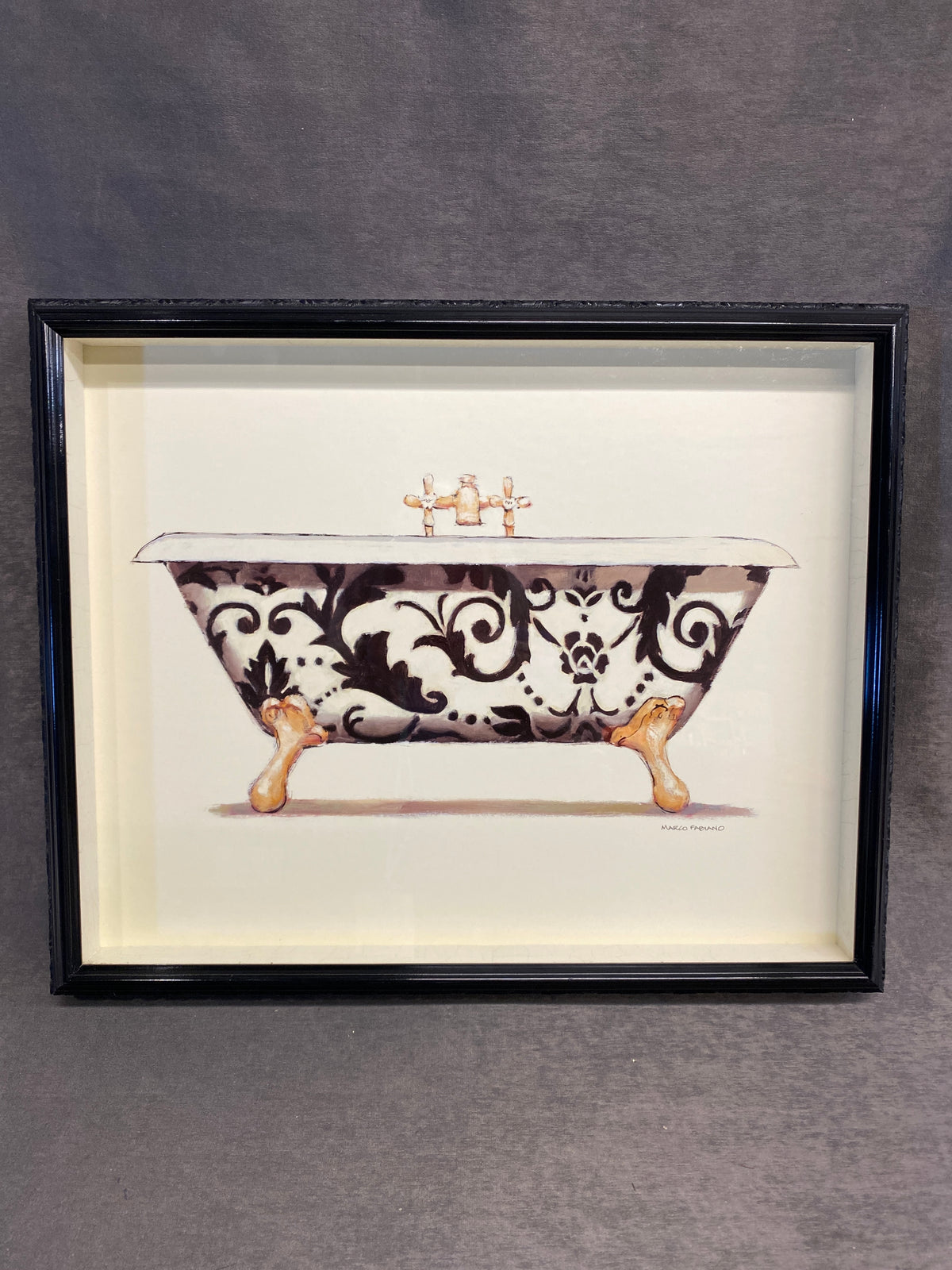 Framed Print - Bath Scroll