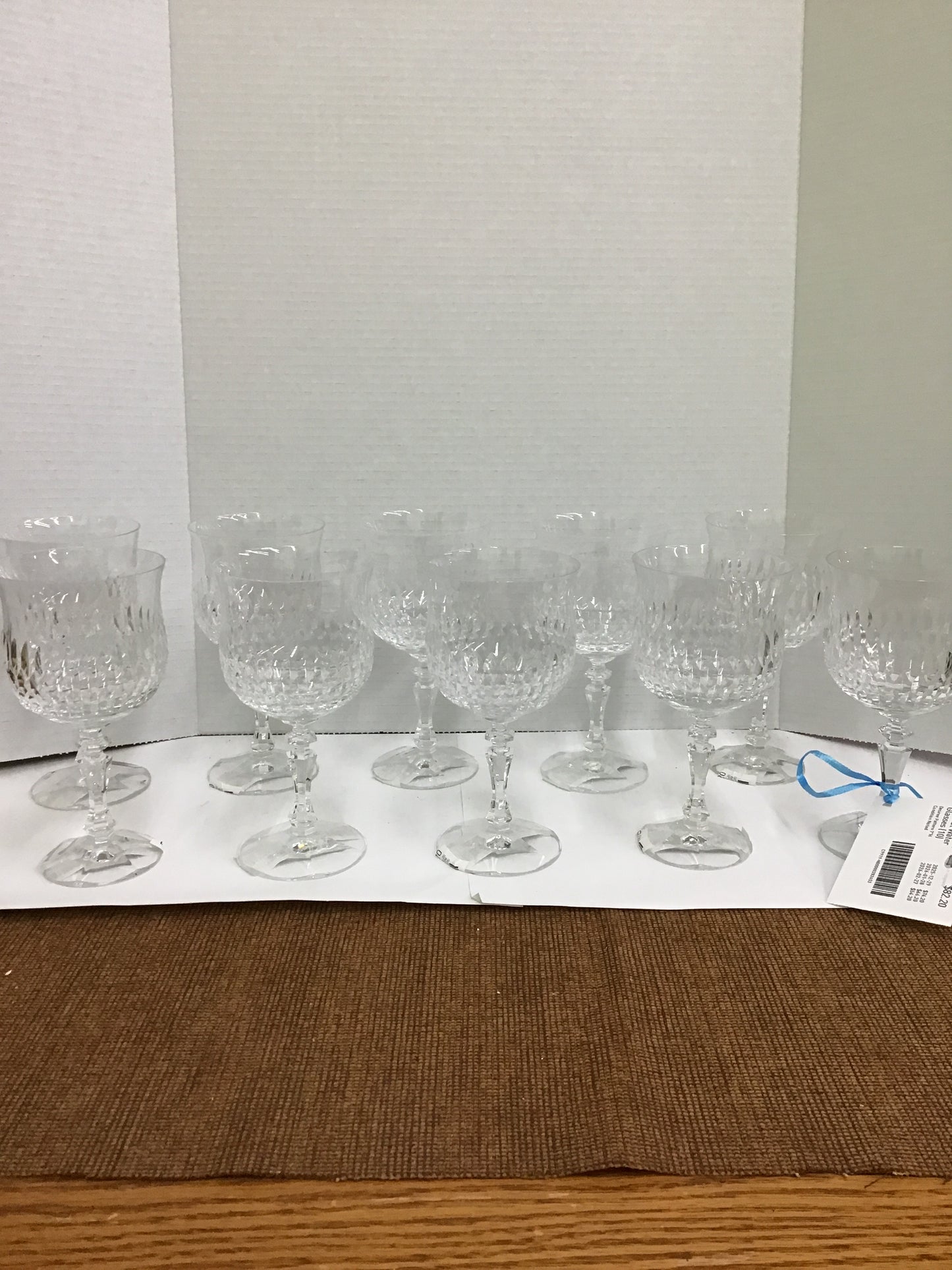 Schott Zwiesel Crystal Water Glasses (10)
