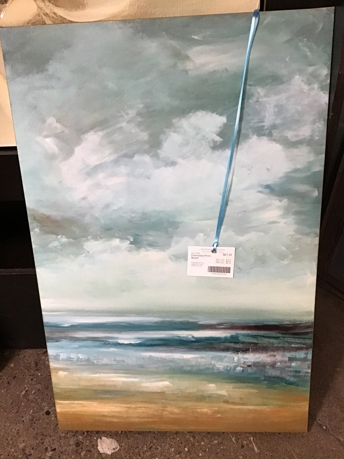 Frameless Print - Beach