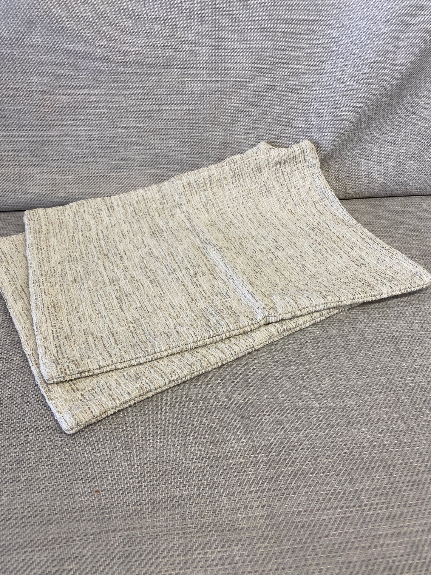 PAIR Cushion Covers - Beige