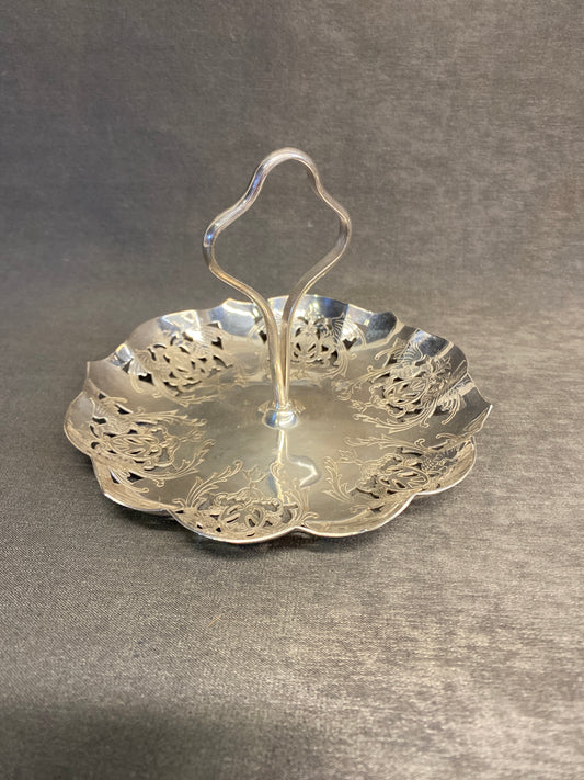 Silverplate Dainty Tray