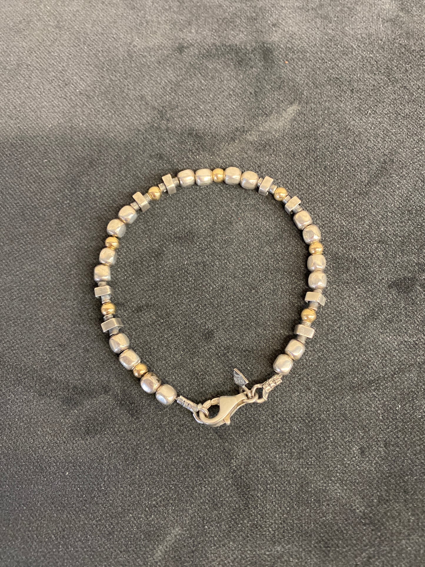 925 Silver Bead Bracelet