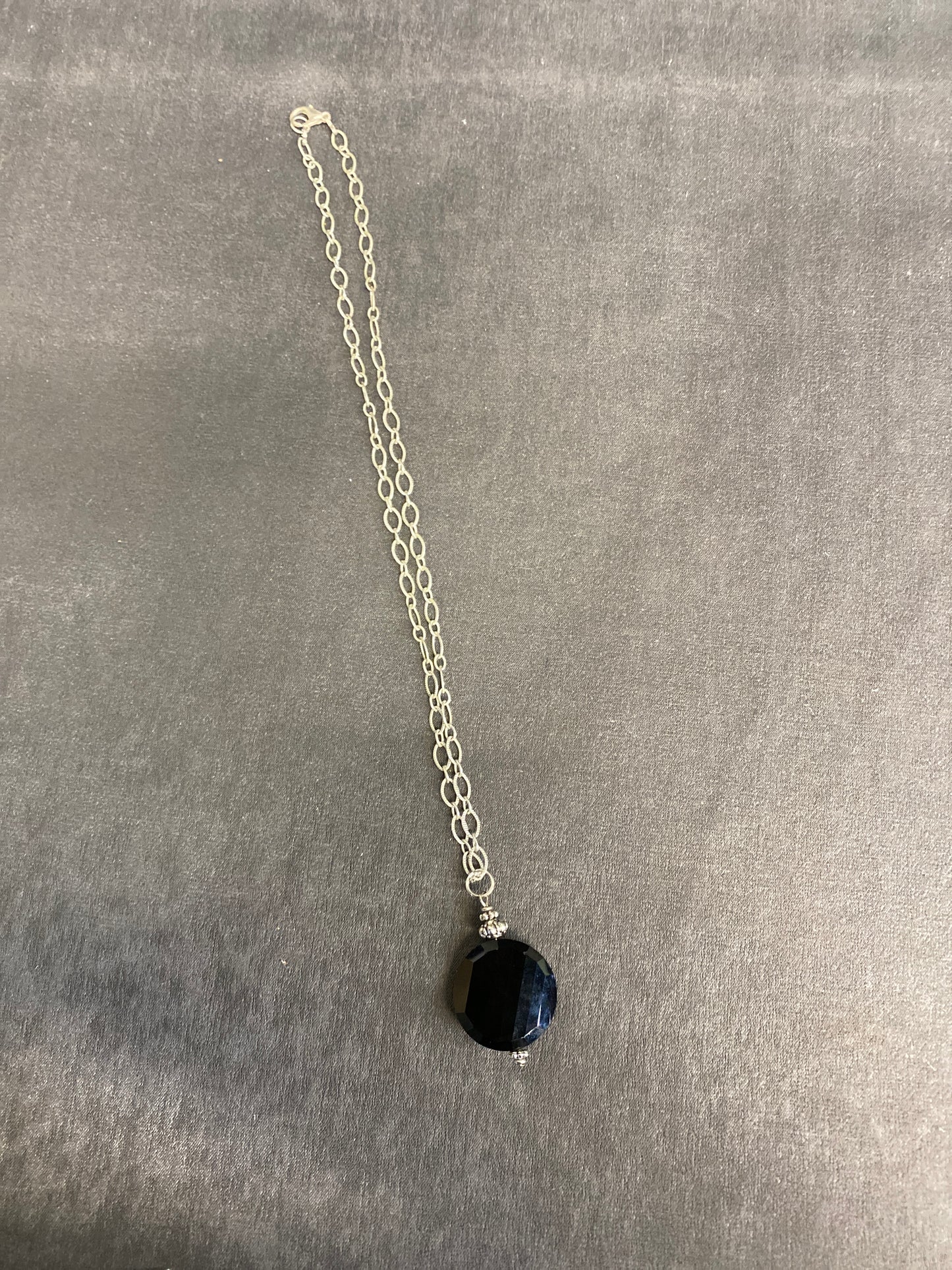 Necklace - Black Pendant