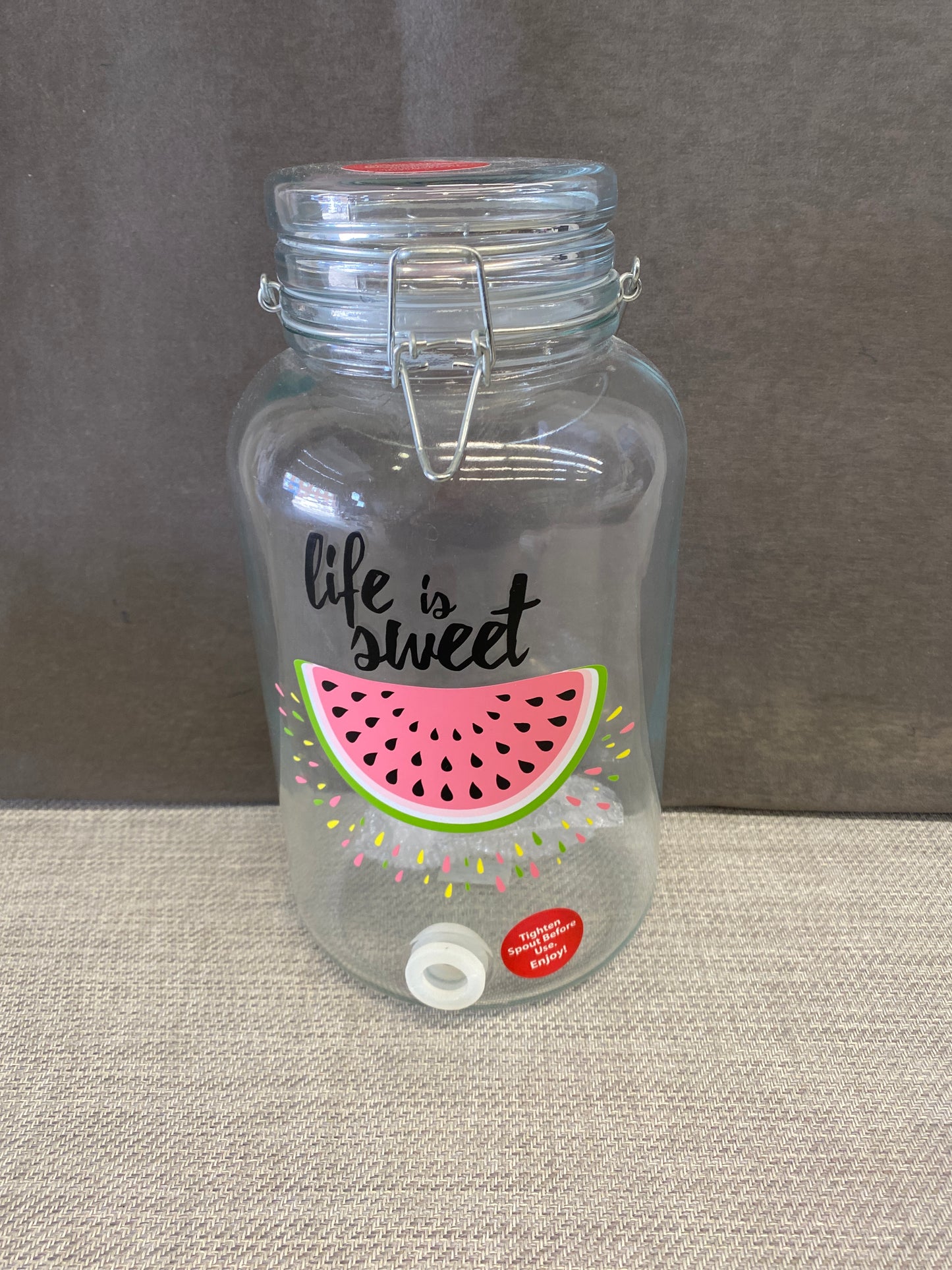 Glass Beverage Dispenser