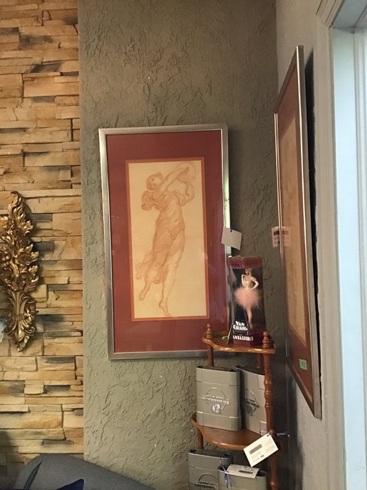 Framed 19th Century Style Art